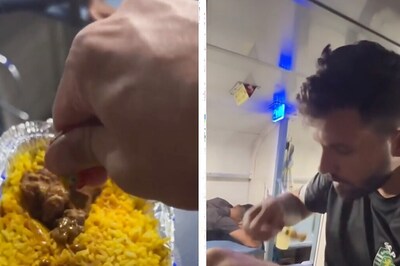 Travel Influencer Tries Chicken Biryani On 'India's Cheapest Train' And He Thinks It's Not Bad