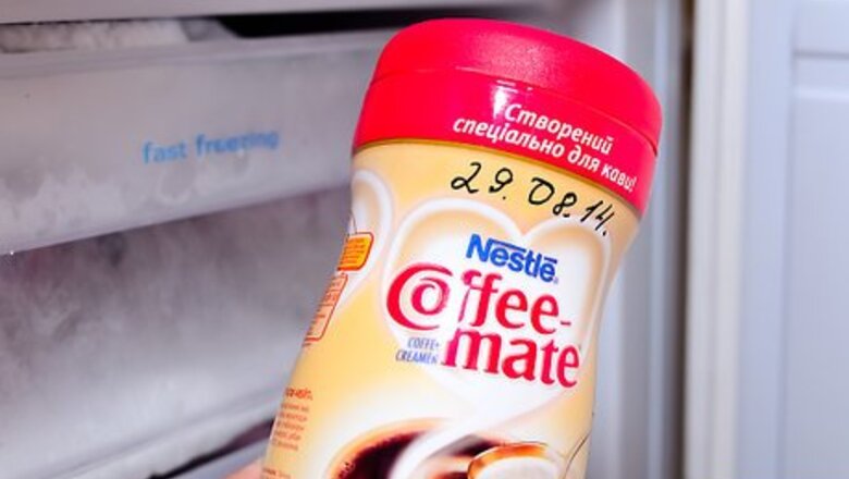 How to Freeze Liquid Coffee Creamer