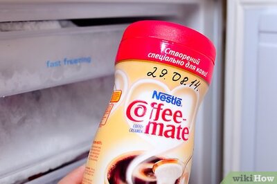 How to Freeze Liquid Coffee Creamer