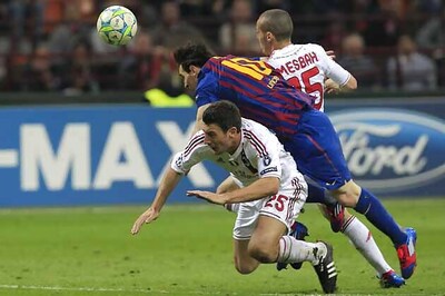 Champions League: Milan hold Barca to 0-0 draw