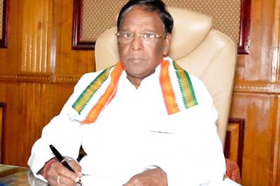 Pondy CM Raises Demand For Exemption From NEET at NITI Meet
