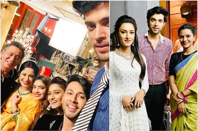 'Kasautii Zindagii Kay' Cast Pose All Smiles and Goofy on Set, See Pics