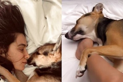 Shibani Dandekar's Weekend is All About Resting and Cuddling With Her Pet Tyson Akhtar