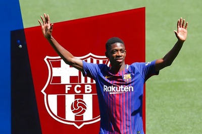 Dembele Suffers Hamstring Injury in First Barca League Start
