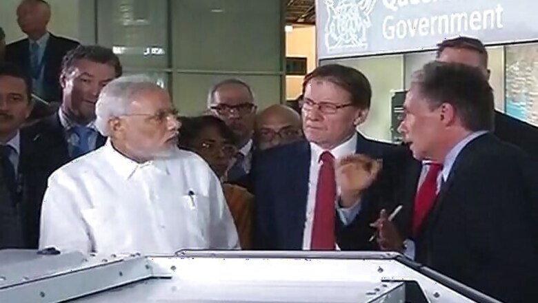 Live: Modi visits Queensland University in Australia