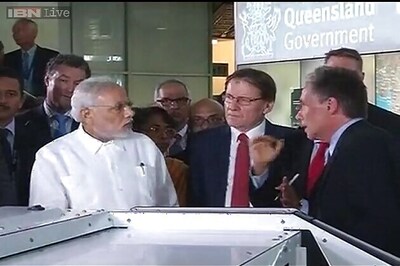 Live: Modi visits Queensland University in Australia