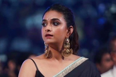 Keerthy Suresh Slays In Pastel Pink Floral Printed Lehenga, See Pics