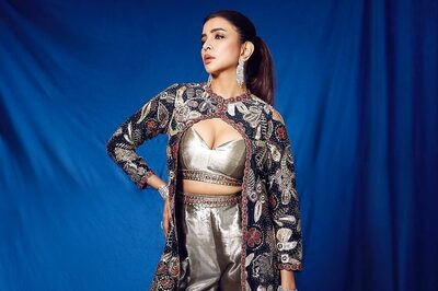 Actress Manchu Lakshmi Exudes Classy Vibes In Silver Co-ord Set