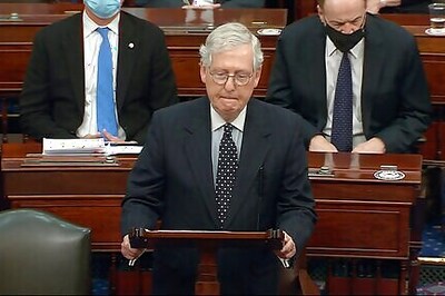 McConnell Racing Away From Trump As Impeachment Vote Nears