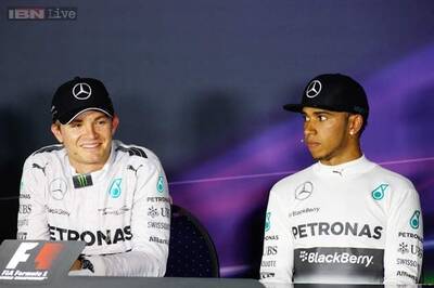 Nico Rosberg hit me on purpose, claims Lewis Hamilton