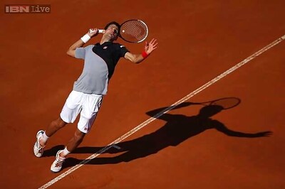Djokovic to meet Nadal in Rome final, Serena through