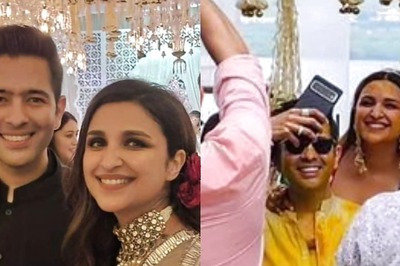 Parineeti Chopra, Raghav Chadha's UNSEEN Photos From Sufi Night, Haldi And Choora Ceremony Go Viral