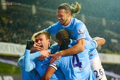Manchester City rout Tottenham 5-1, move top of Premier League