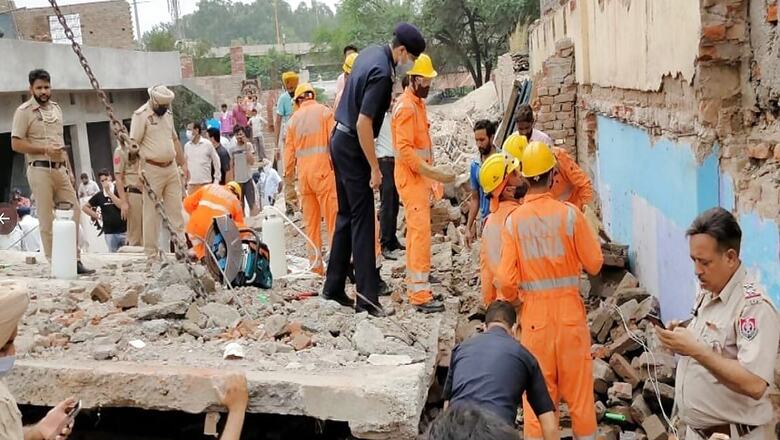 3 Killed After Two-storey Building Collapses in Punjab's Mohali