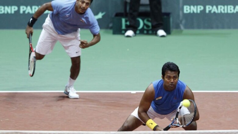 Davis Cup: Paes/Bhupathi win doubles vs Brazil