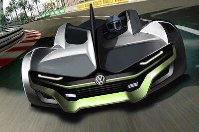 Volkswagen Future All-Electric Sportscar Imagined