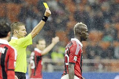 Mario Balotelli feels referees are harsh on him