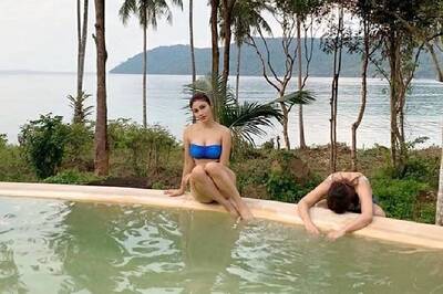 Mouni Roy Posts Throwback Pictures From Beach Vacay