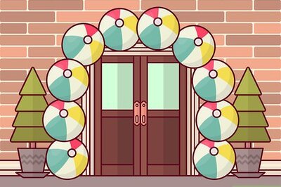 How to Make a Beach Ball Party Arch