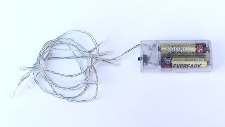 How to Make a Twine Ball Light Garland