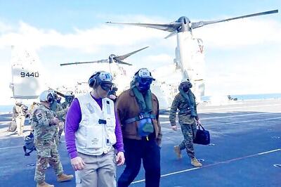 Defense Head Austin Weighs Warship Needs In Pacific, Mideast