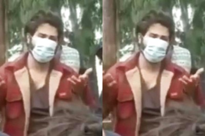 Varun Dhawan Urges Fans to Wear Masks During Bhediya Shooting, Watch Video