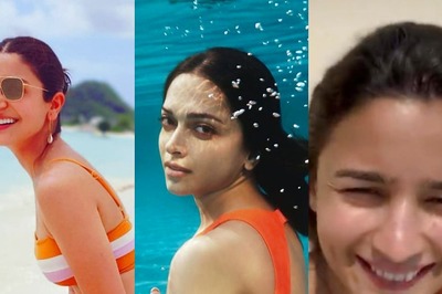 Deepika Padukone To Priyanka Chopra, Anushka Sharma and Alia Bhatt, Divas Who Sizzled In Orange Bikini