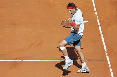 Rafael Nadal defeats Stanislas Wawrinka in Madrid Open final