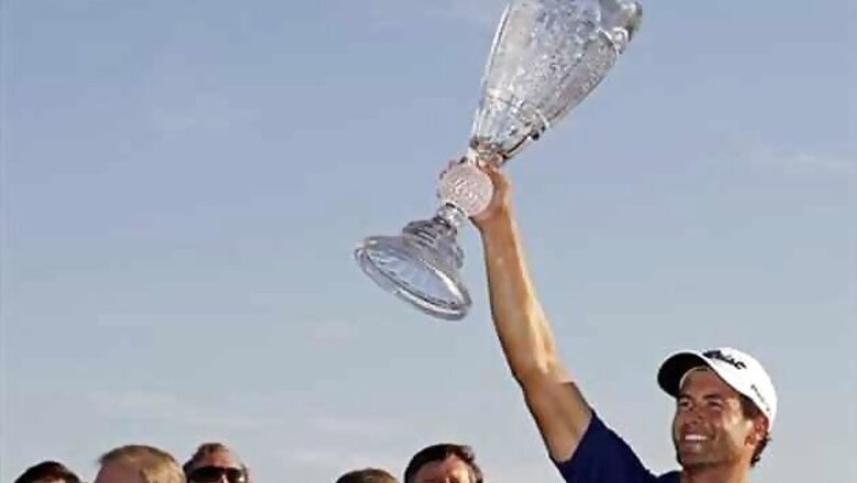Australia's Scott wins Barclays in tight finish