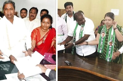 Siddaramaiah, JD(S) Chief Kumaraswamy File Nominations for Karnataka Polls