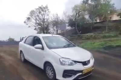 Maharashtra Woman Dies As Car Plunges 300 Feet Into Gorge While Reversing | Caught on Camera