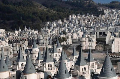 This Abandoned Town In Turkey Has Disneyland-Like Castles And Buildings