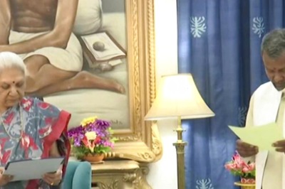 UP Governor Administers Oath of Pro-tem Speaker to BJP MLA Ramapati Shastri