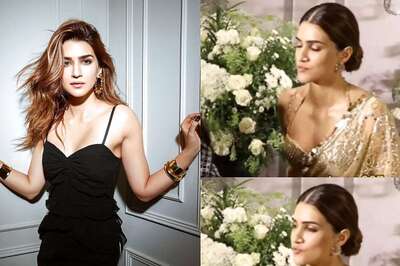 Kriti Sanon Leans Forward For a Kiss But Gets SNUBBED In Viral Video, Trolls Say 'Popat Ho Gaya'