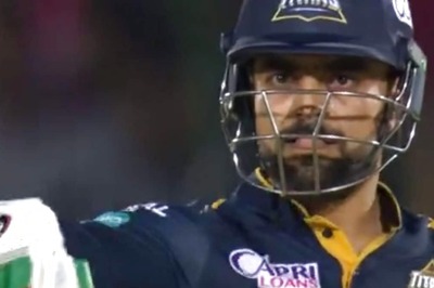 'I Am Here': Watch Rashid Khan Unleashes Boss-like Celebration After Hitting Winning Runs in RR vs GT Match - WATCH