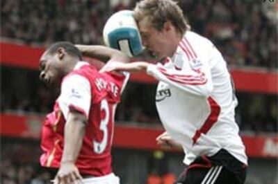 Liverpool draw dents Arsenal's EPL hopes