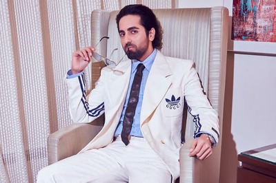 Ayushmann Khurrana Looked Dapper In A Suit At The Evening Soiree With The First Lady Of Fashion