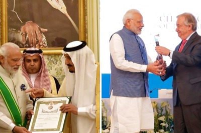 Narendra Modi Birthday: A Look at International Awards Received by PM Modi