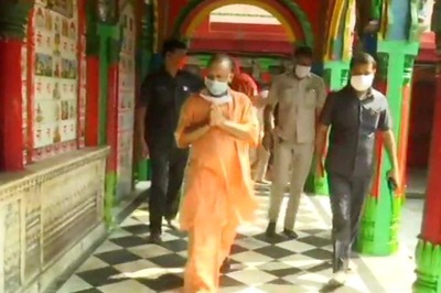 Yogi Adityanath Visits Ayodhya, Reviews Preparations for Ram Temple 'Bhoomi Pujan'