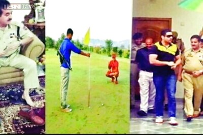 J&K DIG's son boasts of power, posts pictures of man tying his father's shoe laces on social media