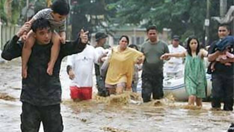 Philippines storm death toll nears 100