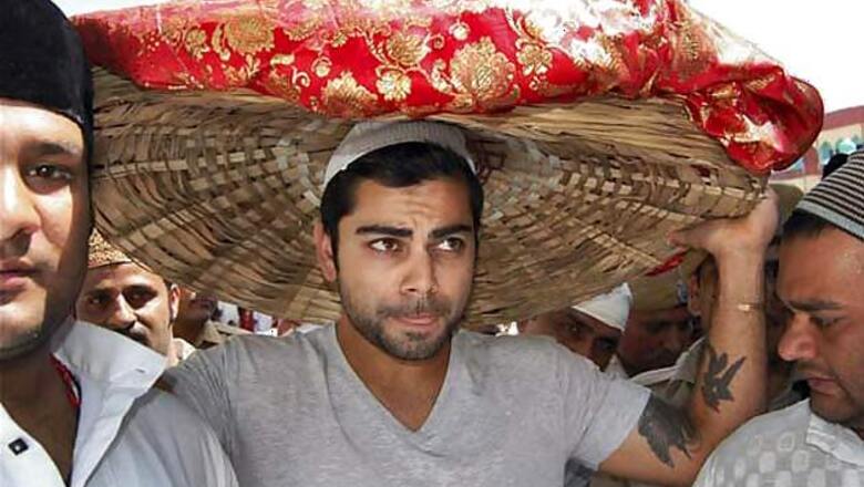 Snapshot: Zaheer Khan, Virat Kohli at Ajmer Sharif