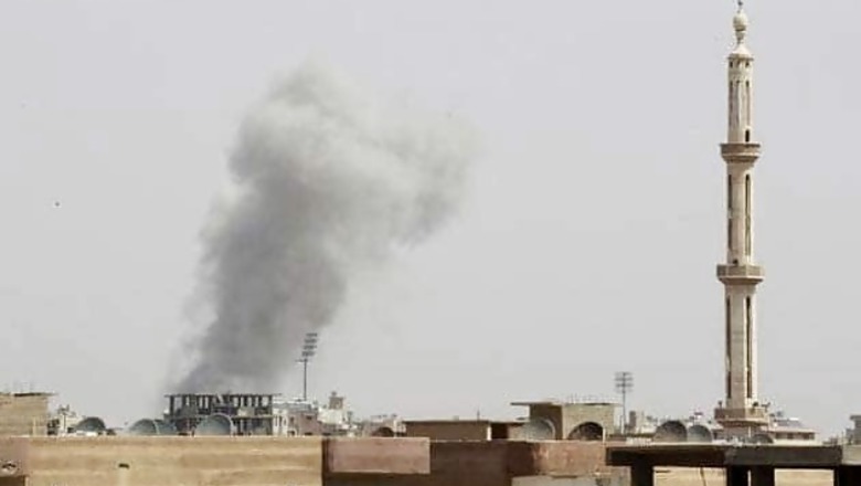US air strikes target militants near Iraq's Haditha Dam