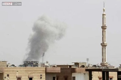 US air strikes target militants near Iraq's Haditha Dam