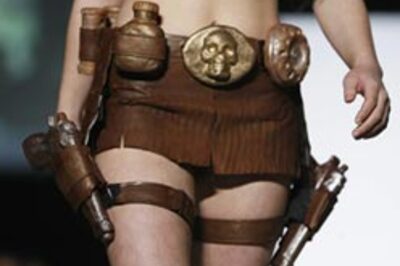 In pics: Digest this! Dresses made of chocolate