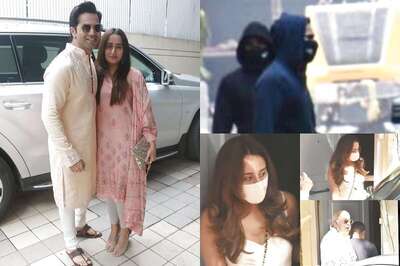 Natasha Dalal, Varun Dhawan Head to Alibaug with Families for Their Wedding: Reports