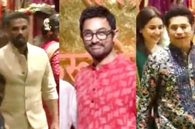 Aamir Khan, Sachin Tendulkar, Suniel Shetty, and More Attend Mukesh Ambani's Ganesh Darshan At Antilia; Watch