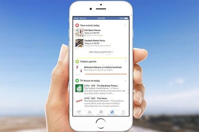 Facebook upgrades notifications tab on mobile; will now alert users about weather, suggest TV programs and movies