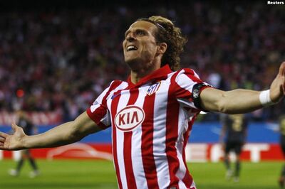 Forlan double seals Euro glory for Atletico