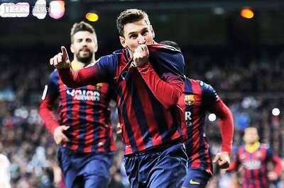 Lionel Messi helps Barcelona end skid, beat Bilbao 2-1